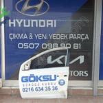 HYUNDAİ İ20 2009-2014 SOL ÖN KAPI ORİJİNAL ÇIKMA YEDEK PARÇA
