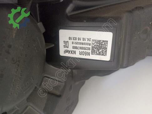 Hyundai Tucson Gündüz Ledi 92208 çıkma parça