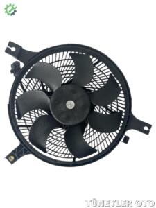 Nissan Navara 2003-2005 Fan Motoru (KOMPLE)