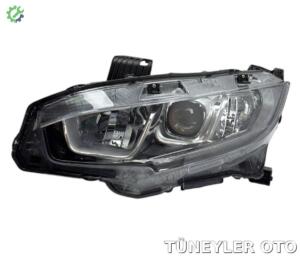 Honda Civic 2016-2021 Sol Far (LEDSİZ/SEDAN/HATCHBACK/MOTOR ÜSTÜNDE)