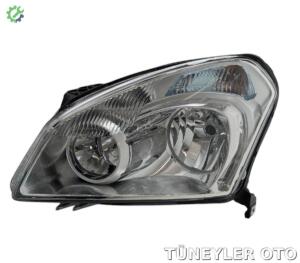 Nissan Qashqai 2006-2009 Sol Far (ELEKTRİKLİ/MOTORLU)