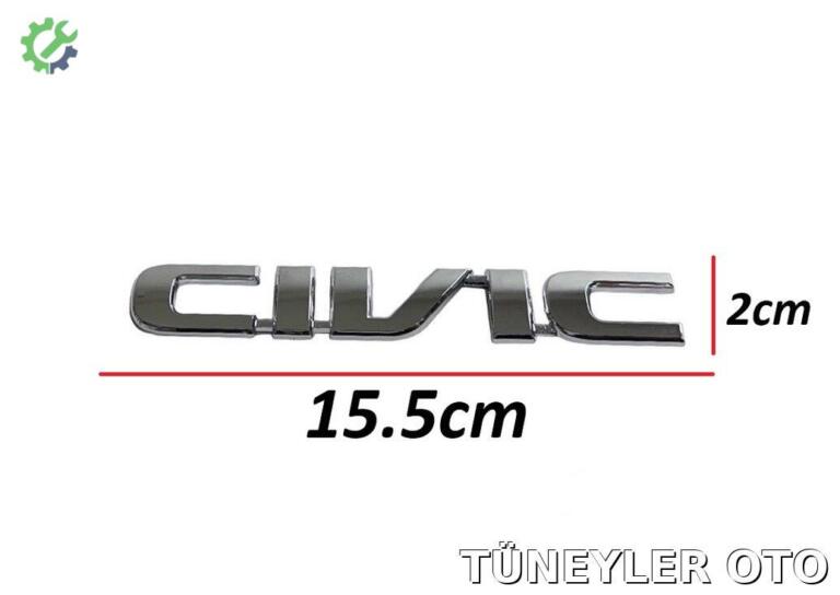 Honda Civic Bagaj Kromu çıkma parça