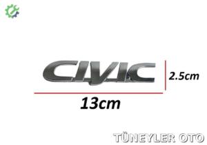 Honda Civic 1996-2000 Bagaj Kromu (CIVIC YAZISI)