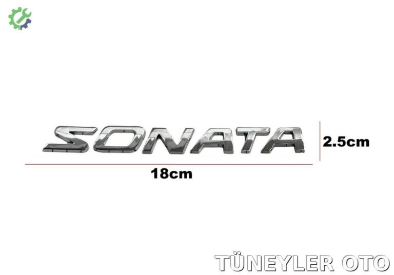 Hyundai Sonata Bagaj Kromu çıkma parça