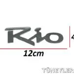 Kia Rio 2005-2011 Bagaj Kromu (RİO YAZISI)