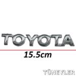 Toyota Hilux 2015-2024 Bagaj Kromu (TOYOTA YAZISI)