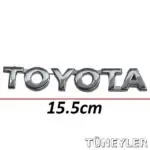 Toyota Hilux 2015-2024 Bagaj Kromu (TOYOTA YAZISI)