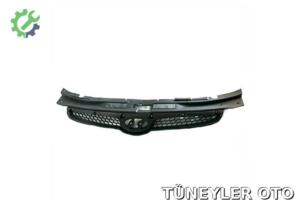 Hyundai i30 2007-2011 Ön Panjur (SİYAH ALT PARÇA)