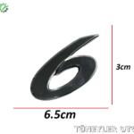Mazda 2003-2008 Bagaj Kromu (6 YAZISI)