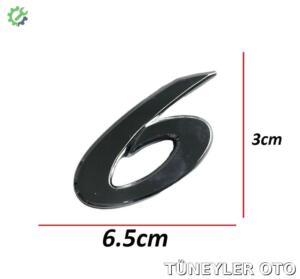 Mazda 2003-2008 Bagaj Kromu (6 YAZISI)