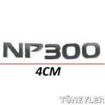 Nissan Navara 2015-2019 Bagaj Kromu (NP300 YAZISI)