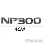 Nissan Navara 2015-2019 Bagaj Kromu (NP300 YAZISI)