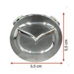 Mazda 2004-2015 Jant Göbeği (GRİ, 5,6 CM)