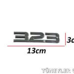 Mazda 323 1998-2002 Bagaj Kromu (323 YAZISI)