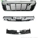 Isuzu D-Max 2020-2022 Ön Panjur (KROM/GRİ)