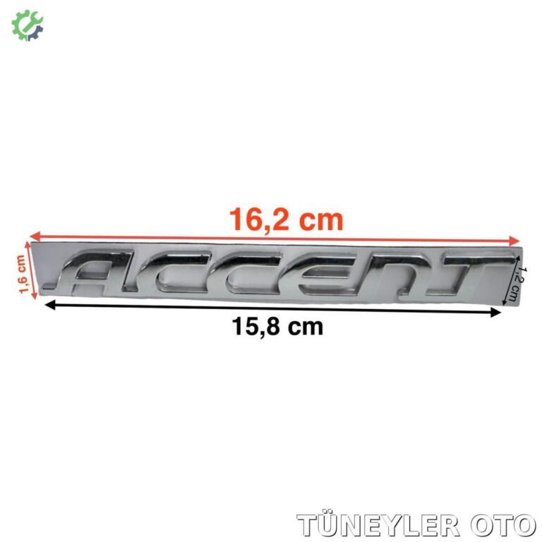 Hyundai Accent Bagaj Kromu çıkma parça