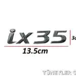 Hyundai Ix35 2010-2015 Bagaj Kromu (İX35 YAZISI)