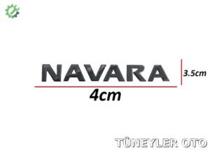Nissan Navara 2007-2021 Bagaj Kromu (NAVARA YAZISI)