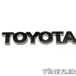 Toyota Hilux 2007-2014 Bagaj Kromu (TOYOTA YAZISI)