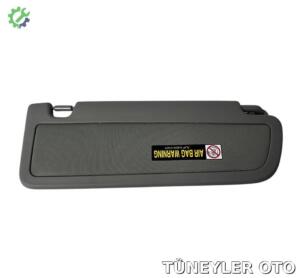 Honda Civic 2006-2011 Sol Güneşlik (GRİ)