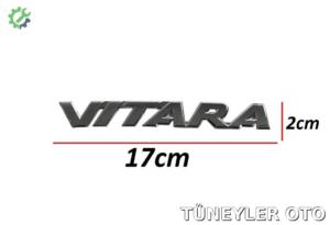 Suzuki Grand Vitara 2015-2022 Bagaj Kromu (VİTARA YAZISI)