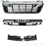 Isuzu D-Max 2020-2022 Ön Panjur (KROM/SİYAH)