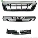 Isuzu D-Max 2020-2022 Ön Panjur (KROM/SİYAH)