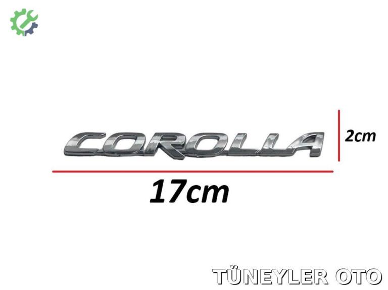 Toyota Corolla Bagaj Kromu çıkma parça