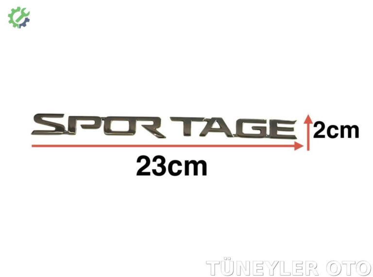 Kia Sportage Bagaj Kromu çıkma parça