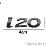 Hyundai I20 2008-2017 Bagaj Kromu (İ20 YAZISI)