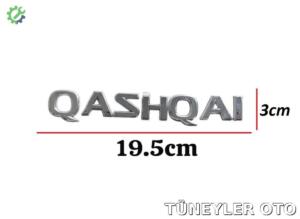 Nissan Qashqai 2007-2013 Bagaj Kromu (QASHQAİ YAZISI)