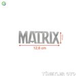 Hyundai Matrix 2001-2006 Bagaj Kromu (MATRİX YAZISI)