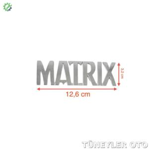 Hyundai Matrix 2001-2006 Bagaj Kromu (MATRİX YAZISI)