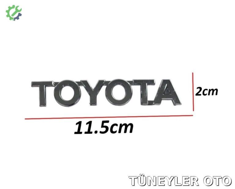 Toyota Yaris Bagaj Kromu çıkma parça