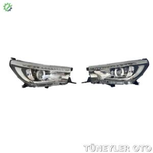 Toyota Hilux 2016-2021 Far (ELEKTRİKLİ/LEDLİ/ MODİFİYE TİP/LEDSİZ FARI LEDLİYE ÇEVİREN, Takım)