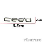 Kia Ceed 2013-2018 Bagaj Kromu (CEED YAZISI)