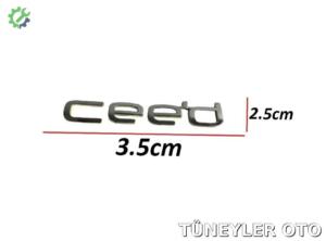 Kia Ceed 2013-2018 Bagaj Kromu (CEED YAZISI)