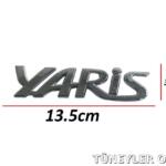 Toyota Yaris 2006-2018 Bagaj Kromu (YARİS YAZISI)