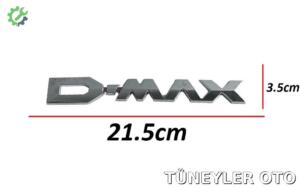 Isuzu D-Max 2012-2019 Bagaj Kromu (D-MAX YAZISI)