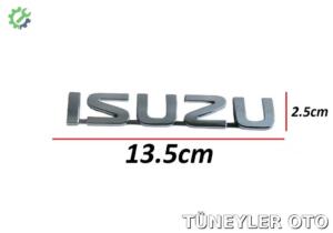 Isuzu D-Max 2011-2019 Bagaj Kromu (ISUZU YAZISI)