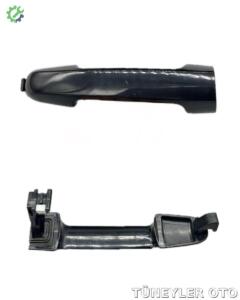 Hyundai Santa Fe 2007-2012 Sol Dış Kapı Kolu (SİYAH)