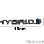 Toyota Corolla 2019-2024 Sol Bagaj Kromu (HYBRID YAZISI)
