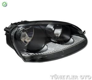 Volkswagen Golf 2005-2011 Sağ Far (İÇİ SİYAH)