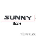 Nissan Sunny 1990-1994 Bagaj Kromu (SUNNY YAZISI)