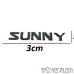 Nissan Sunny 1990-1994 Bagaj Kromu (SUNNY YAZISI)