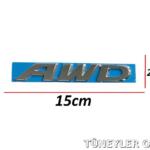 Honda Cr-V 2017-2019 Bagaj Kromu (AWD YAZISI)