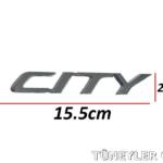 Honda City 2008-2013 Bagaj Kromu (CITY YAZISI)
