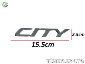 Honda City 2008-2013 Bagaj Kromu (CITY YAZISI)