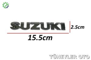 Suzuki Vitara 1999-2015 Bagaj Kromu (SUZUKİ YAZISI)