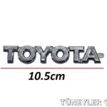 Toyota Corolla 2002-2006 Bagaj Kromu (TOYOTA YAZISI)